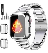 Bekomo Compatible with Apple Watch Band 49mm 44mm 45mm 42mm 40mm 38mm 41mm, Stainless Steel Metal...