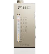 FiiO RR11 Portable HiFi FM Stereo Radio Receiver with Analog PVR Tuning, BASS+3D Sound Effects, 6...