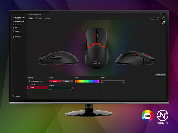 Total Customization with NGENUITY Software