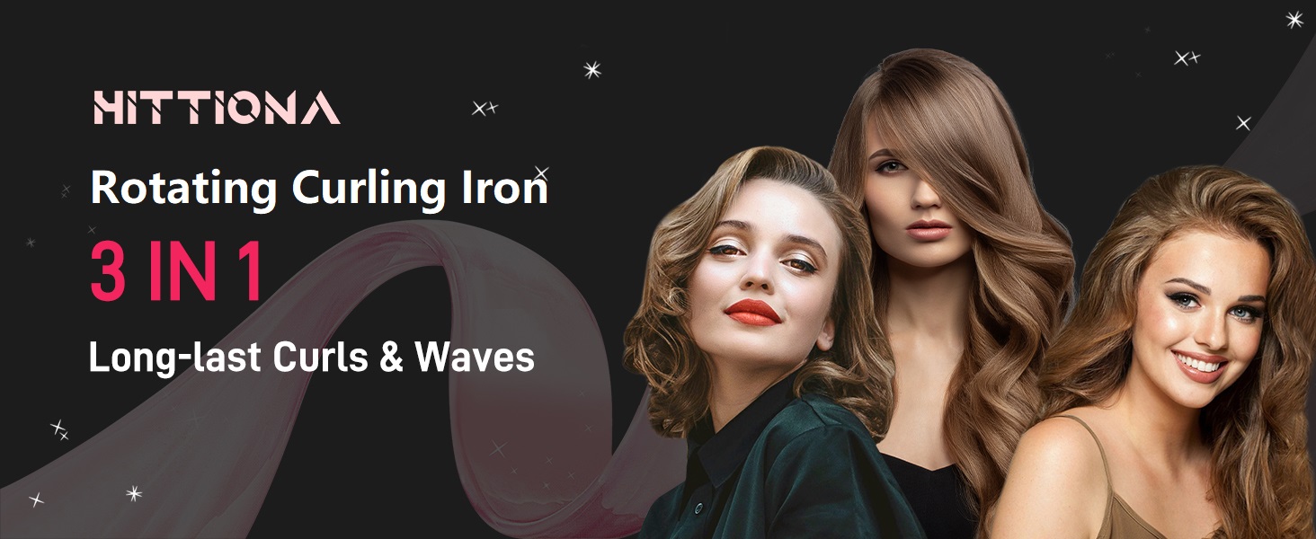  rotating curling iron