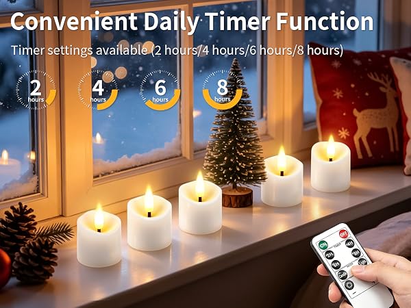 Convenient Daily Timer Function