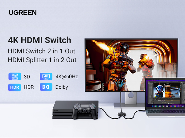 HDMI Switch 4K 60Hz