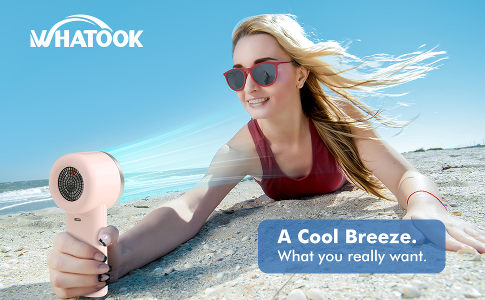 portable fan handheld personal travel small mini face fans hand held battery operated women