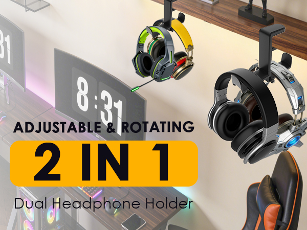 Clamp Headphone Stand