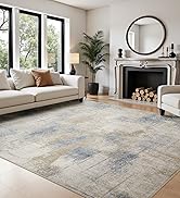 Modern Abstract Washable Rug
