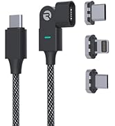 Raycon Magic 180 CableCharger [3.9 feet] 35 Watt Fast Charging 180° Rotation Charging Cable for L...