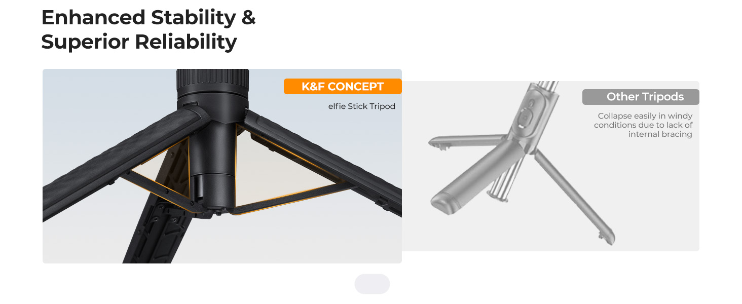 dji osmo pocket 3 tripod k&amp;amp;f concept tripod