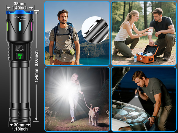 super bright flashlight