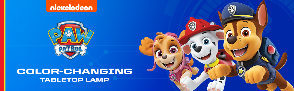 Paw Patrol Color Changing Lamp