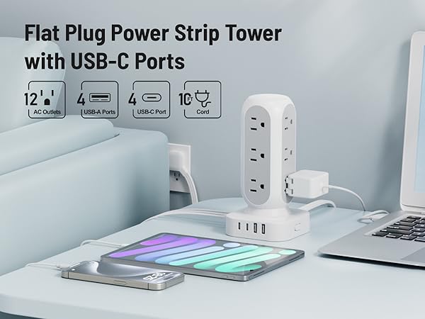 power strip tower