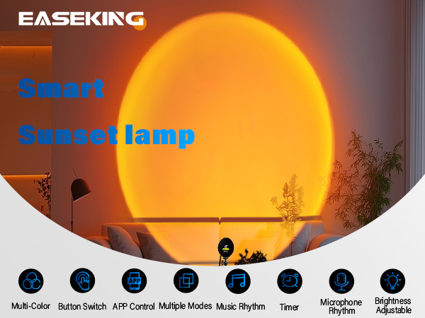 sunset lamp