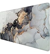 Lateefah Gaming Mouse Pad, Desk Pad for Keyboard and Mouse, Waterproof Mouse and Keyboard Mat, No...