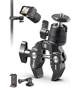 ULANZI R099 Super Clamp Camera Mount - Heavy Duty 3.3lb Load Metal Clamp with 360Â° Ball Head for ...