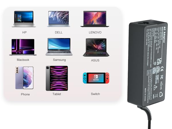 100W USB-C Power Adapter Fast Charger