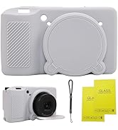 SZHSYJY Case for Ricoh GR III/GR III X Removable Lens Cover,Silicone Cover Rubber Soft Camera Cas...