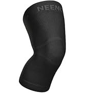 NEENCA Ultra-thin Knee Sleeve for Knee Pain, Lightest Knee Compression Sleeve with Graphene Ions ...