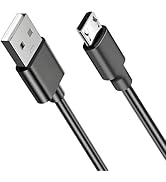 Micro USB Charging Cord Fit for Shure MV7, MV88+, MV5, MV51, MV5C USB Microphone and Other Micro ...
