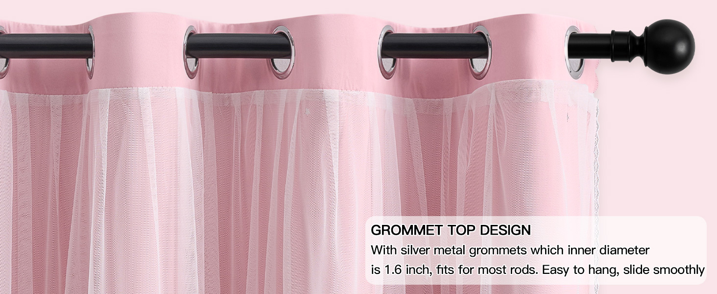 girls curtains