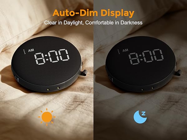 dimmable alarm clock alarm clock loud heavy sleeper travel alarm clock for heavy sleepers alarm 
