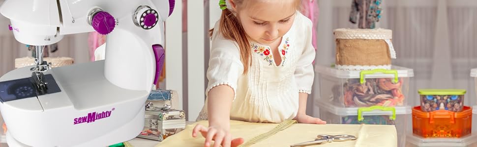 mini sewing machine for children kids gift 