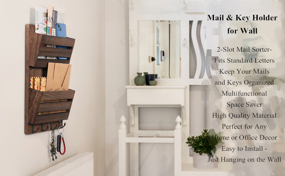 mail and key organizer