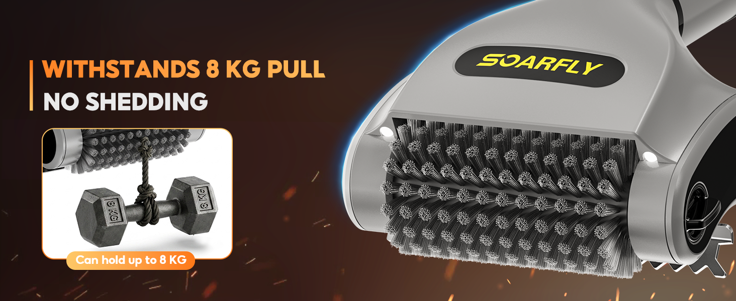 electric grill brush for outdoor grill