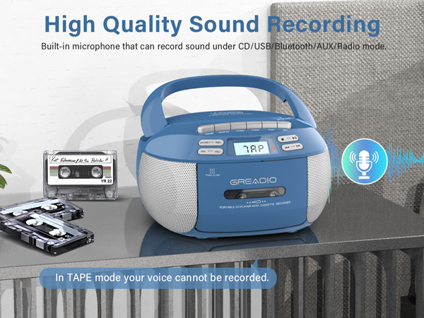 cassette tape player