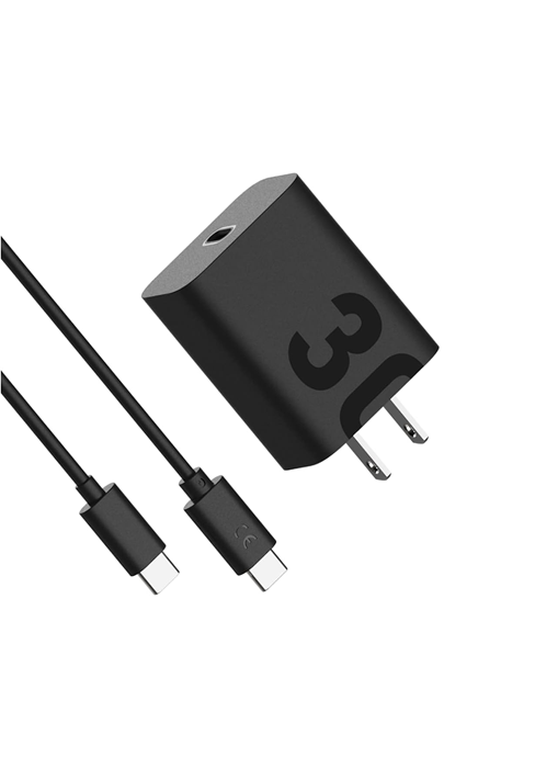 motorola turbopower 30w charger with cable