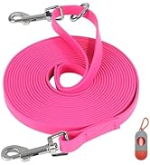 Waterproof Long Leash for Dogs Training 16FT/30FT/50FT, Long Dog Leash Heavy Duty Lead for Large ...