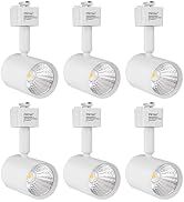 mirrea LED Track Lighting Heads Compatible with Single Circuit J Type Track Lighting Rail Ceiling...