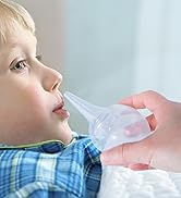 Innovo Hospital Grade Silicone Twister Bulb Baby Ear Syringe and Nasal Aspirator, Snot Sucker and...