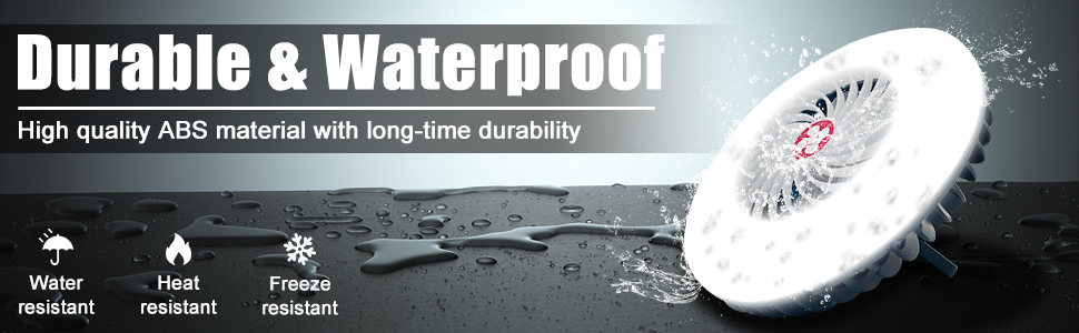 Durable &amp;amp; Waterproof