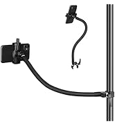 Mippko Phone Holder for Mic Stand/Music Stand/Treadmill/Spin Bike/Exercise Bicycle/Scooter,50 cm ...