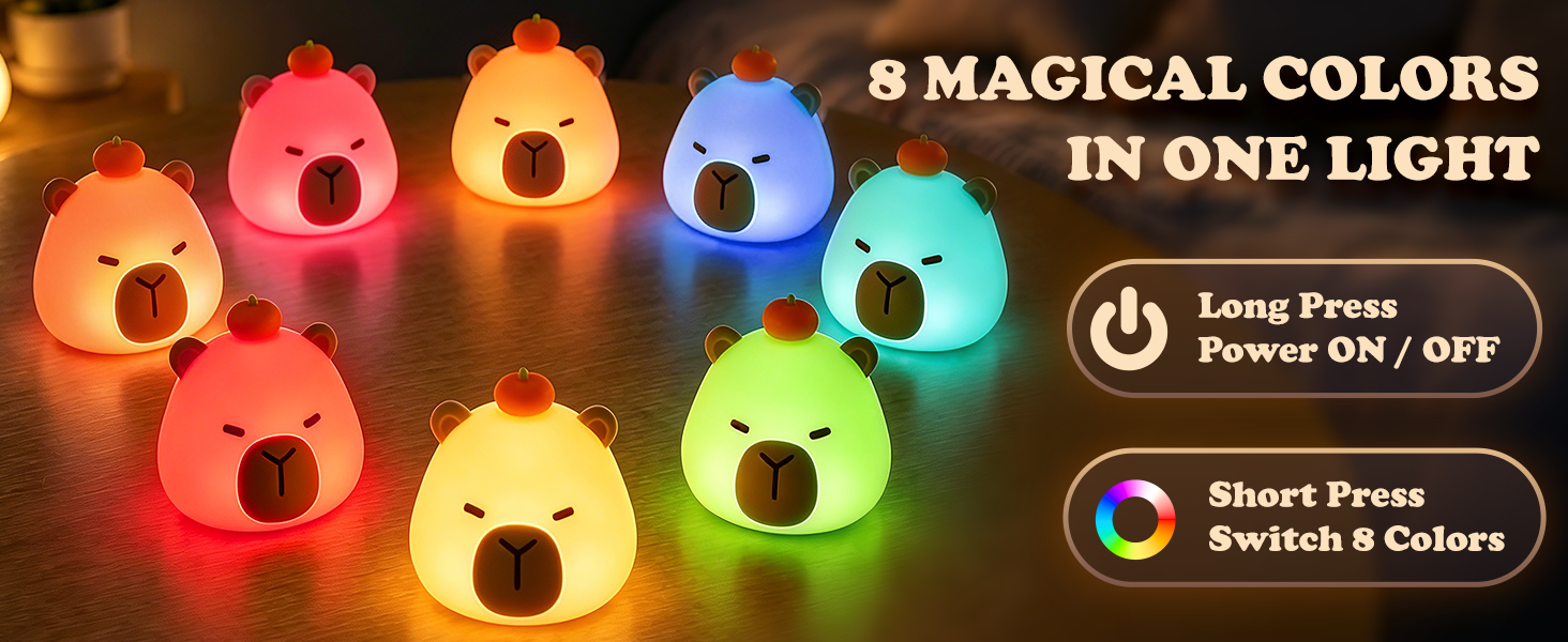 capybara night light