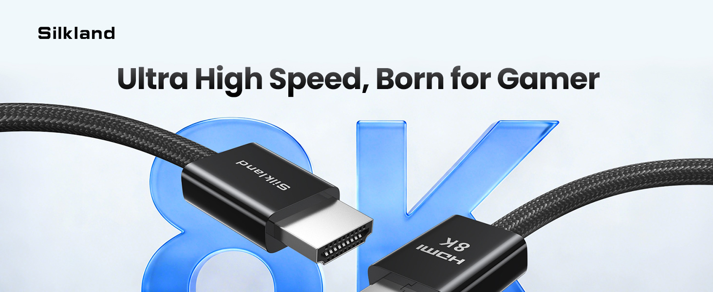 Ultra High Speed HDMI Cable, Born for Gamer