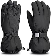 ThxToms Kids Winter Gloves, Waterproof Ski Snow Gloves for Boys and Girls, Winter Warm Gloves for...