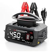 Car Battery Charger 45 Amp, 6V/12V/24V Smart Automotive Battery Charger, Battery Maintainer, Tric...