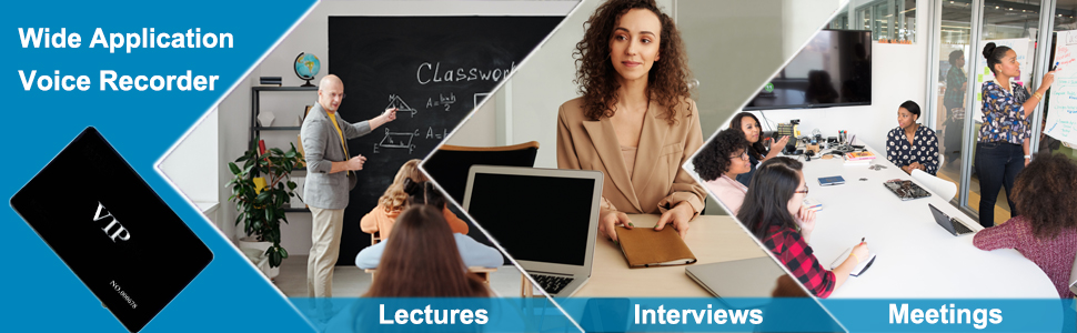 wide application voice recorder