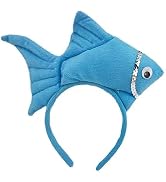 YuanHolumid Fish Goldfish Marine Life Sea Animal Costume Headband Accessories for Halloween Dress...