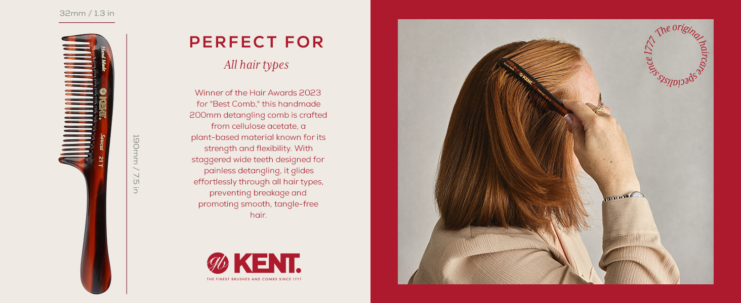 kent 21t perfect for all hair types