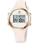 L LAVAREDO Watches for Women 3ATM Waterproof Outdoor Digital Sport Watches Stopwatch Wrist Watch ...