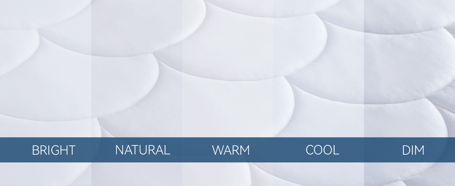 Colors May Vary in Different Lights