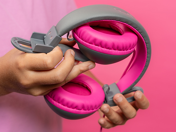 JBuddies Studio Headphones being folded
