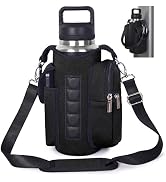 WINTOJO Magnetic Gym Bag for Women Men, Neoprene Water Bottle Carrier Bag with Strap fits 18-40oz...