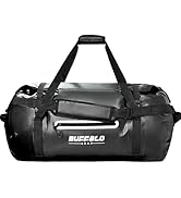 Buffalo Gear Waterproof Duffle Bag 40L 60L 80L Roll-top Dry Bag Heavy Duty Waterproof Duffel Trav...