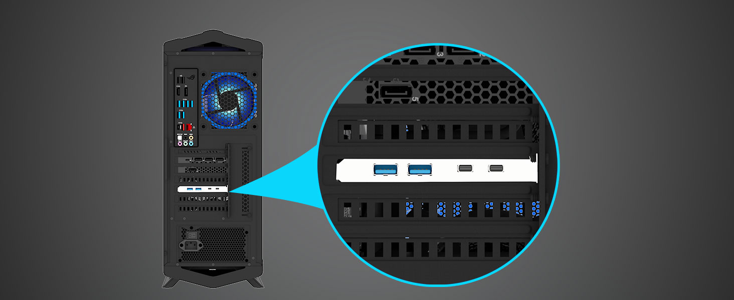 4 port usb 3.0 pcie expansion card