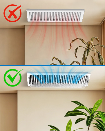 Magnetic Air Vent Deflector