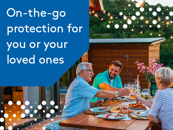 On-the-go protection for you and your loved ones