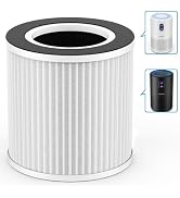 MOOKA Official Replacement HEPA Filter for B-D02L Air Purifier (1-PACK)