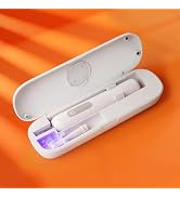 iHave Toothbrush Sanitizer Travel Case for Electric Toothbrush, Portable UV Toothbrush Case with ...
